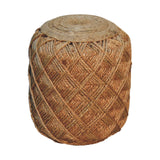 Jute Fibre Footstool - Large NOVEX FURNITURES