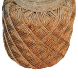 Jute Fibre Footstool - Large NOVEX FURNITURES