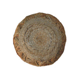Jute Fibre Footstool - Large NOVEX FURNITURES