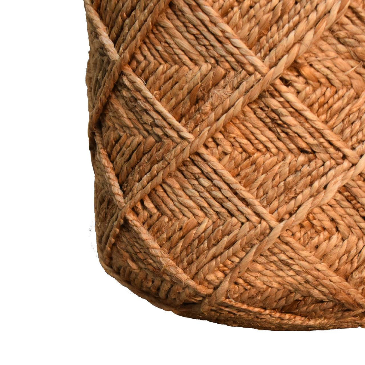 Jute Fibre Footstool - Small NOVEX FURNITURES