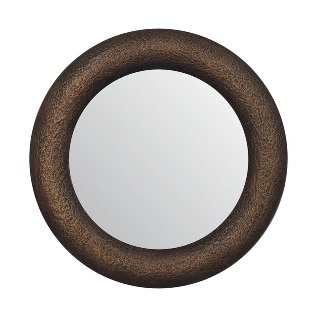 Round Metallic Hammered Mirror NOVEX FURNITURES