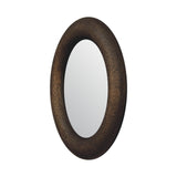 Round Metallic Hammered Mirror NOVEX FURNITURES
