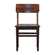 Classic Chestnut Dining Chair set of 2 NOVEX FURNITURE