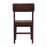 Classic Chestnut Dining Chair set of 2 NOVEX FURNITURE
