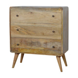 Curved Oak-ish Chest NOVEX FURNITURES
