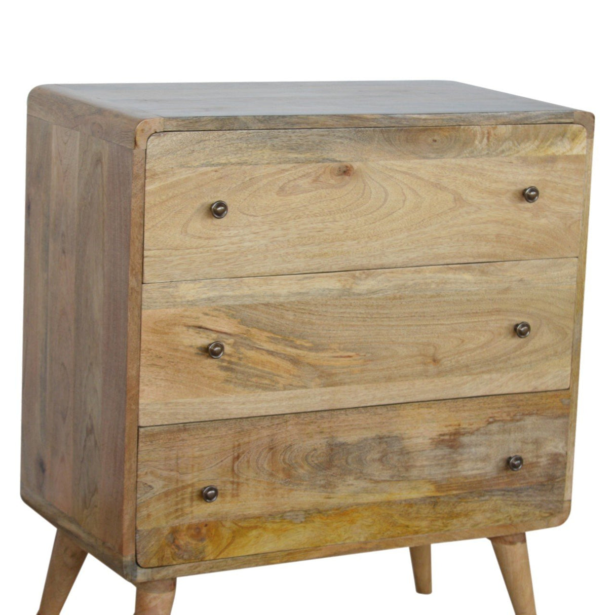 Curved Oak-ish Chest NOVEX FURNITURES