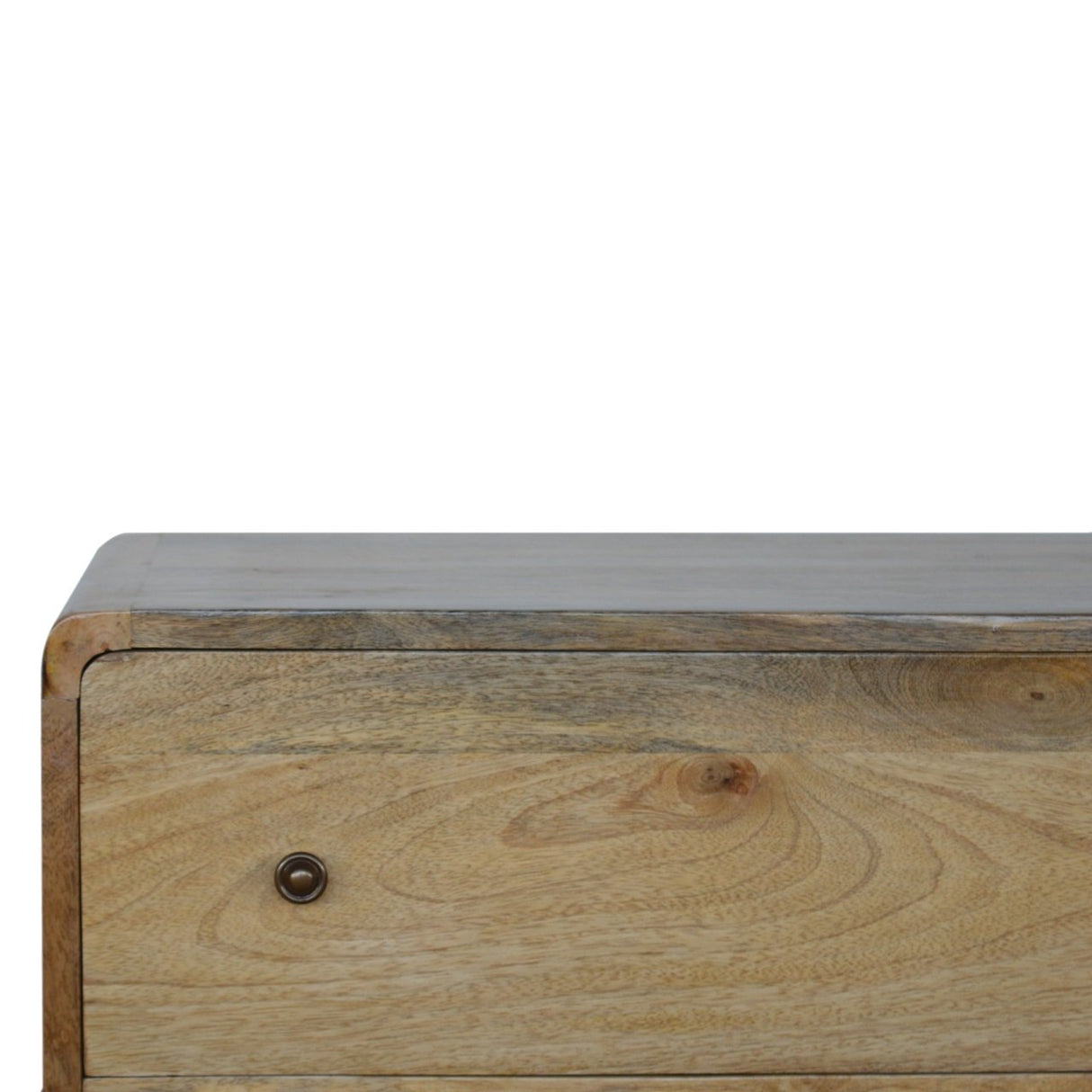 Curved Oak-ish Chest NOVEX FURNITURES