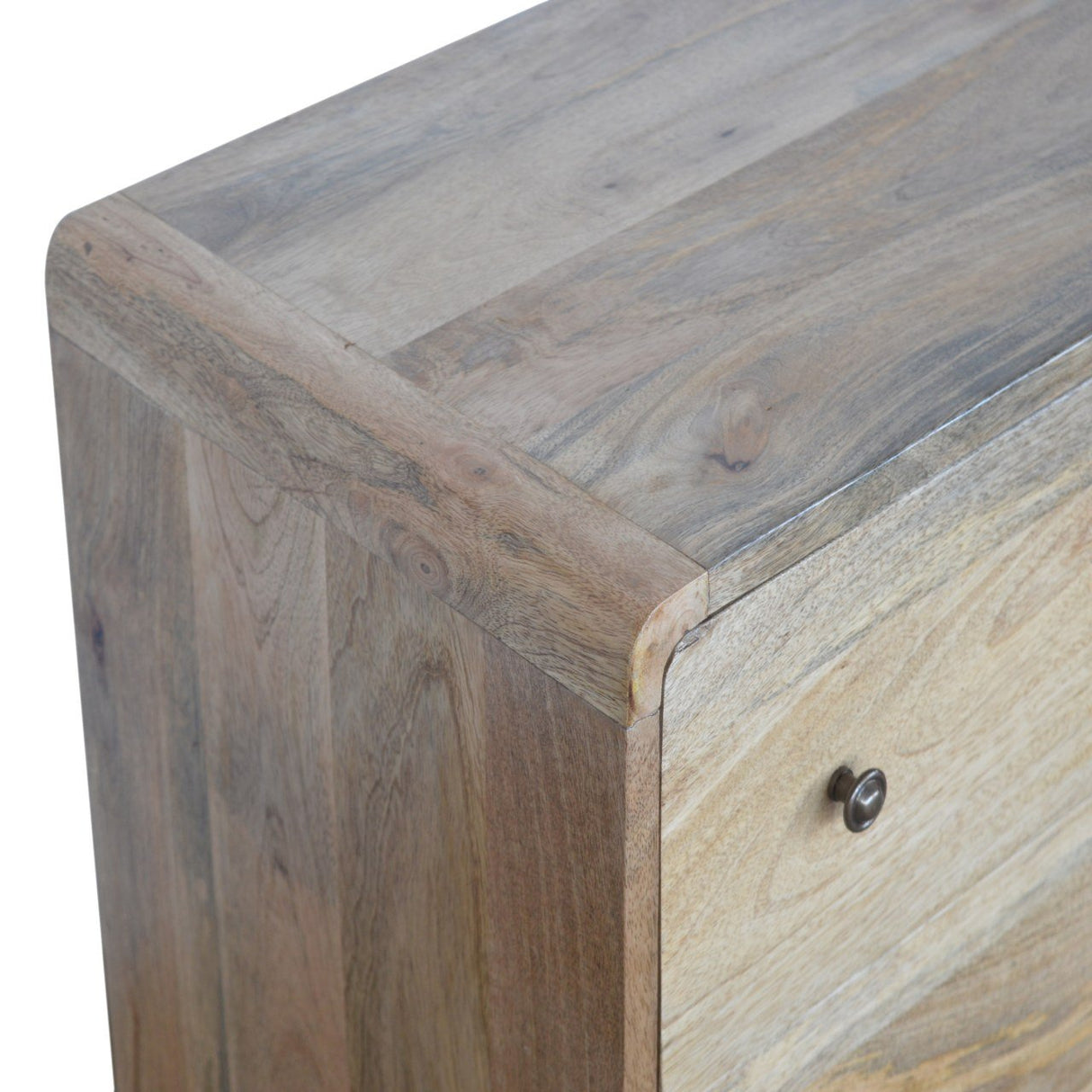 Curved Oak-ish Chest NOVEX FURNITURES