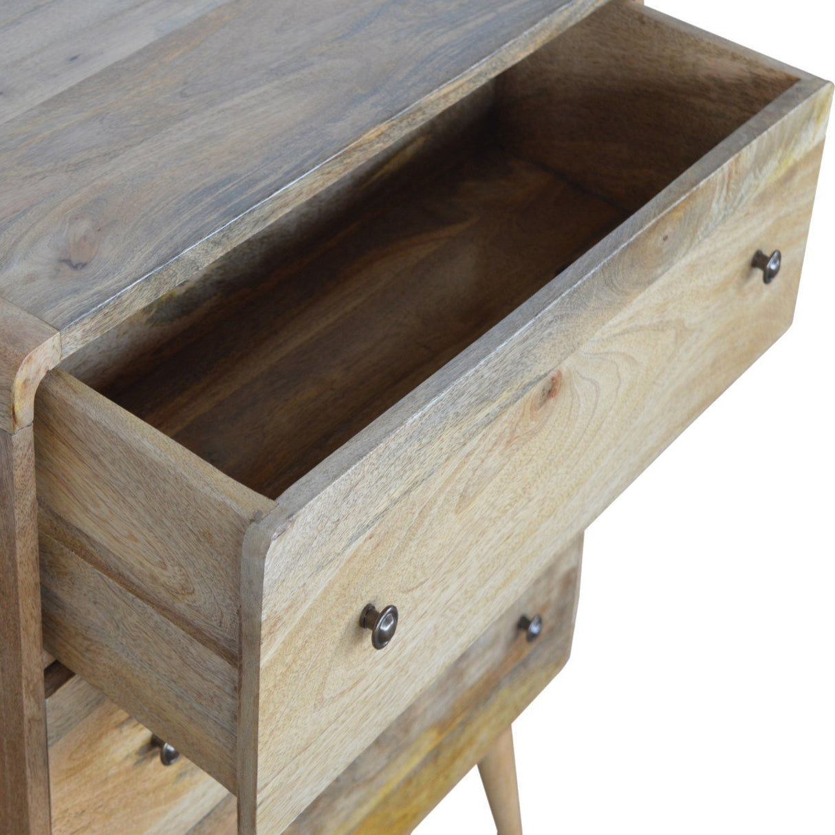 Curved Oak-ish Chest NOVEX FURNITURES