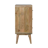 Curved Oak-ish Chest NOVEX FURNITURES