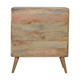 Curved Oak-ish Chest NOVEX FURNITURES