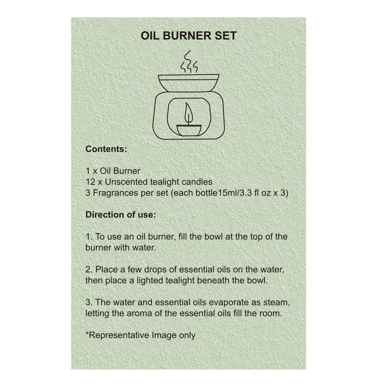 Beige Cutout Oil Burner (Summer) NOVEX FURNITURES