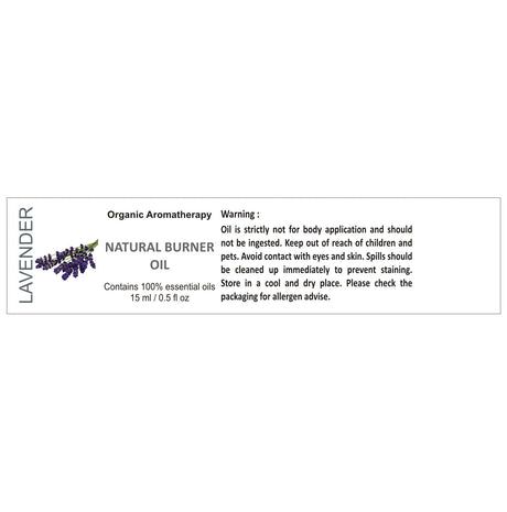 Taya Lilac Oil Burner Set NOVEX FURNITURES