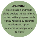 Grey Globe with Gold Frame NOVEX FURNITURES