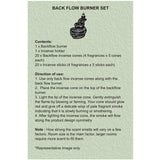 Level Back Flow Fountain Set (Wood) NOVEX FURNITURES