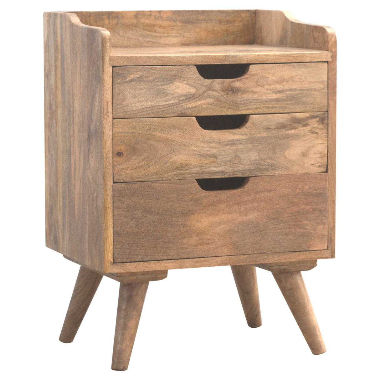3 Drawer Gallery Bedside NOVEX FURNITURES