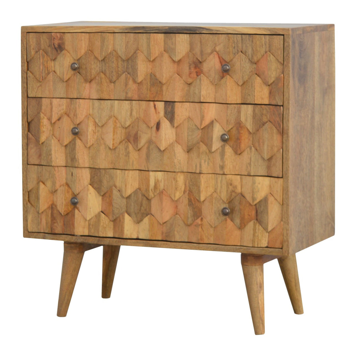 Pineapple Carved Chest NOVEX FURNITURES
