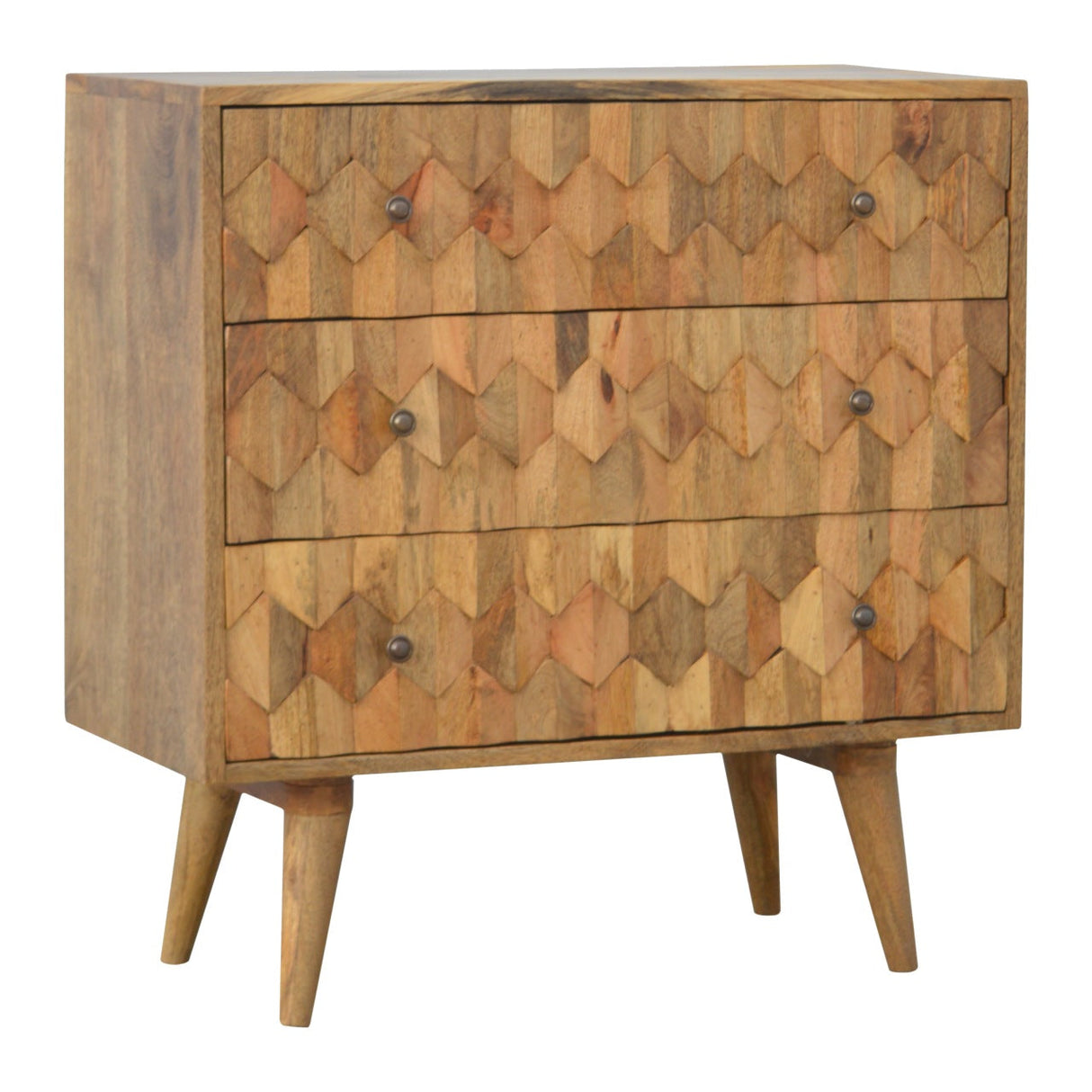 Pineapple Carved Chest NOVEX FURNITURES