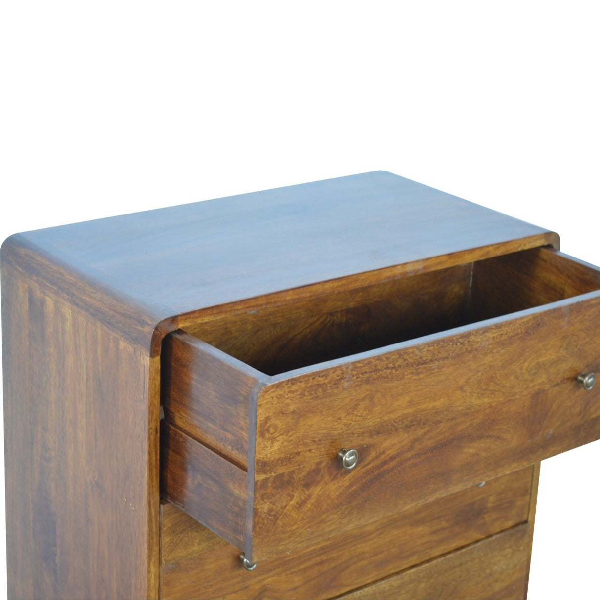 Curved Chestnut Chest NOVEX FURNITURES