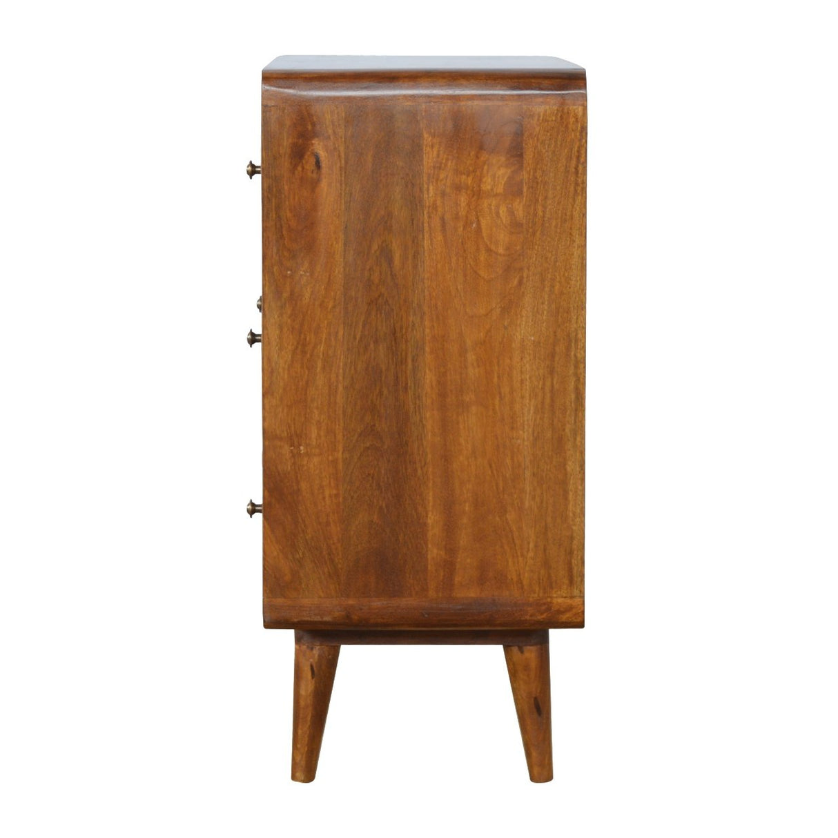 Curved Chestnut Chest NOVEX FURNITURES